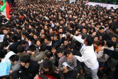 春季复工招聘会现场